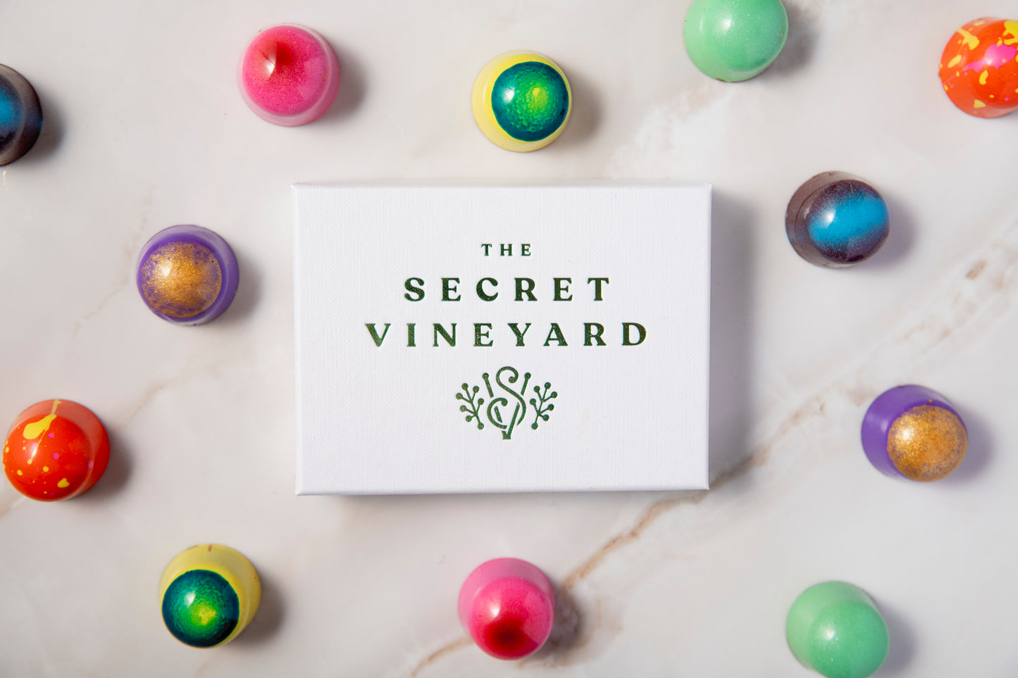 The Secret Vineyard Art Chocolates